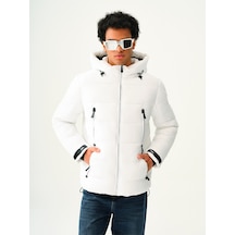 Erkek Mont Lf2030168 Beyaz