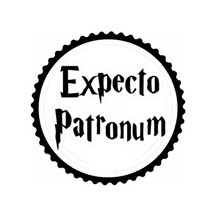Expecto Patronum Tasarım Sticker 10 X 10 Cm