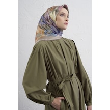 Armine Sura İpek Eşarp -2025/2026 -9403 Vizon
