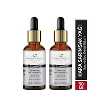 Intense Natural Saf Keratinli Kara Sarımsak Yağı 2 x 50 ML