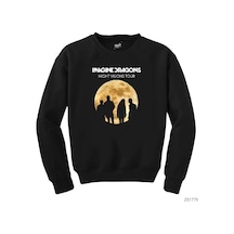 Imagine Dragons Night Vision Siyah Sweatshirt