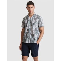 Pierre Cardin Erkek Koyu Mint Gömlek Kısa Kollu 50320923-vr152