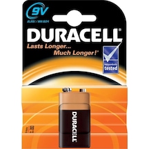 Duracell Alkaline 9 Volt Pil