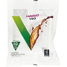 Hario V60 02 Dripper Filtre Kağıdı 100'lü