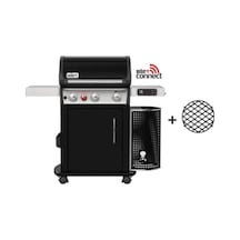 Weber Spirit Epx-325 S Gbs Smart Gazlı Barbekü 3 Brülör Xl Sear Zone Weber Connect-176 Siyah