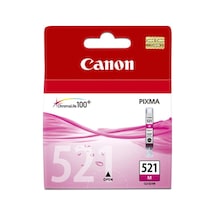 Canon Clı-521m Magenta Kırmızı Mürekkep Kartuş Mp260-540-550-560-620-630 Mx860-870 Kdo