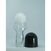Roll-on Parfüm Şişesi 50 Ml 5 Adet Şeffaf Roll-on Boş Şişe