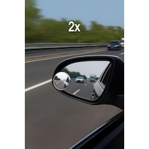 2 Adet 360 Kendinden Yapışkanlı Otomobil Motosiklet Kör Nokta Yan Aynası Mt231