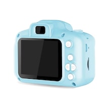 Mavi Renk Mini 1080p Hd Kamera Çocuklar Için Dijital Fotoğraf Makinesi 2.0 Inç Ekran 720-108