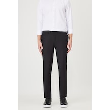 AC&Co / Altınyıldız Classics Erkek Sıyah Slim Fit Klasik Pantolon Siyah