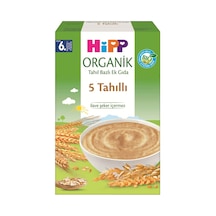 Organik 5 Tahıllı Tahıl Bazlı Kaşık Maması 200 Gr