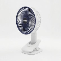 Avec Av-f131 4 Ü 1 Arada Usb Şarjlı Çok Fonksiyonlu Fan - Klipsli Döner Başlıklı Vantilatör