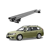 Venüs Saab 9 3 Sporthatch 2005-2012 Uyumlu Gri Ara Atkı Port Bagaj Tavan Barı