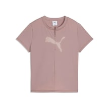 Puma Dare To Kadın Fermuar Detaylı Dar Kesim Tişört 634600 88 Bej