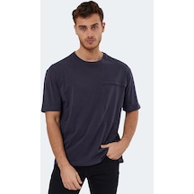 Slazenger KAURI IN Oversize Erkek Tişört Antrasit