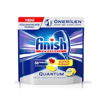 Finish Quantum Limon Kokulu Bulaşık Makinesi Deterjanı 50 Tablet