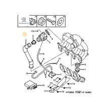 Manifold Borusu Dj5t Peugeot 1628.9e