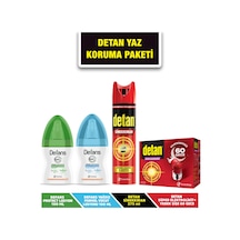 Defans Protect Losyon + Defans Yağsız Losyon  + Detan Sinekkıran + Detan Elektrolik Likit + Yedek Şişe