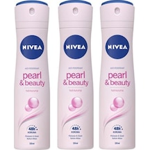 Nıvea Deodorant Bayan 150 Ml Pearl Beauty 3 Adet