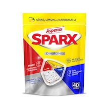 Asperox Sparx Diamond Bulaşık Makinesi Kapsülü 40'lı 468 G - 2 Adet Tarı