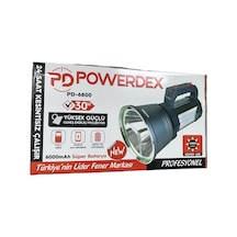 Powerdex Pd-6800 30w 3000 Lümen Yüksek Güçlü Güneş Enerjili Proje Gri