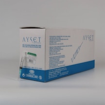 Ayset Enjektör 2 ML 21 G x 11/2 3 Parça Yeşil 300'lü