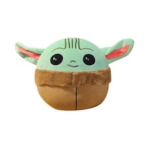 İthal Ürün Kürklü Kumaş Baby Yoda Star Wars Mandalorian Bebek Yoda Figür Peluş Oyuncak 15 Cm
