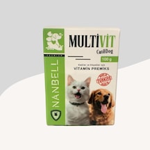 Nanbell Multivit Kedi ve Köpekler İçin Toz Multivitamin 100 G