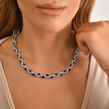 Su Yolu Modeli 925 Ayar Gümüş Kolye