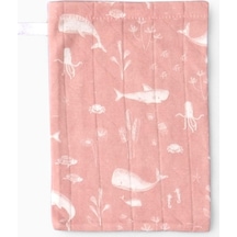 Boumini Bebek Kese Balık Desenli Pembe - Pembe