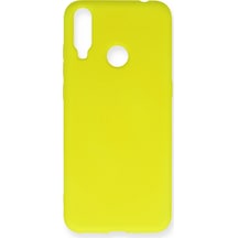 Newface - 496 - General Mobile Gm 10 Kılıf Nano İçi Kadife Silikon - Csmo-tex - - Sarı
