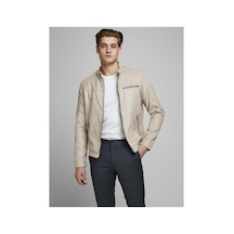 Jack & Jones Erkek Jjerocky Jacket Noos Ekru
