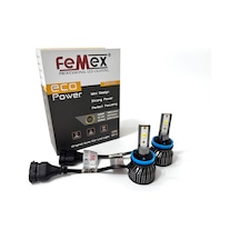 Femex Renault Fluence Led Xenon Sis Far Ampulu Femex Ecopower H8 - H16