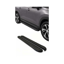 Toyota Hilux 2015-2026 Uyumlu Araca Özel Nevada Yan Basamak Siyah