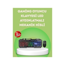 Klavye Ve Mouse Seti Pg8018 Dayanıklı Tuşlar Hızlı Komut - Hs08373690-5588 Renkli