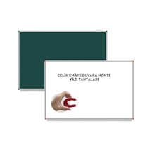 Panda Çelik Emeya Yüzey Duvara Monte Yazı Tahtası Pan 256 Beyaz 120x200