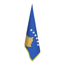Kosova Bayrağı - Ofis-makam-toplantı Odaları - Saçaklı Makam Bayrağı 1