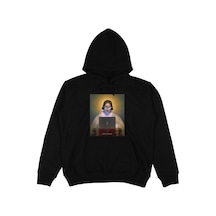 Startmore Adrift Pear Siyah Oversize Unisex Kapüşonlu Sweatshirt Hoodie Siyah