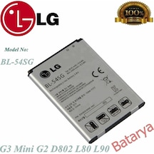 LG Uyumlu G3 Mini G2 D802 L80 L90 Bl-54Sg Servis Ürünü Batarya