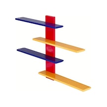 Hightower Ldq 4 Katmanlı Duvara Monte Raf Çok Renkli Aksesuar Ve Figür Sergileme Ünitesi Çok Renkli