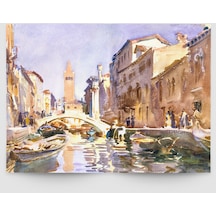 Venedik Kanalı 1913 , John Singer Sargent Tasarımlı A3 Poster