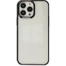 Apple iPhone Uyumlu  14 Pro Max Kılıf Element Silikon -  Siyah