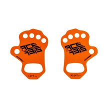 Jzcat Motosiklet Avuç İçi Aşınma Önleyici Ped, Düşme Önleyici El Koruması Turuncu S