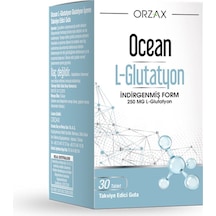 Ocean L-glutatyon 250 Mg 30 Tablet L-glutatyon İçeren Takviye Edici Gıda