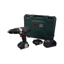 Klpro KLDM1820 18V 2.0 Ah Li-ion Çift Akülü Darbeli Matkap Vidalama