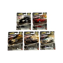 2026 Premium Car Culture Modern Classics 5'li Set Fpy86-961s Ferrari, Porsche, Nismo, Toyota, Mazda Açık Bej