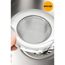 7.5 Cm Lavabo Süzgeci Paslanmaz Çelik - Tel Süzgeç Çelik Diğer