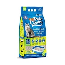 Bado Pet's Clean Marsilya Sabunlu Topaklaşan Bentonit Kedi Kumu 5 L