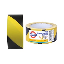 Boss Tape Pvc Yer Işaretleme Bandı Sarı Siyah 50 Mm X 30 Metre (231583330)