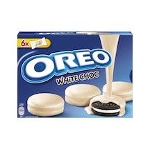 Oreo Beyaz Çikolata Kaplamalı Bisküvi 246 G - 3 Adet Tarı